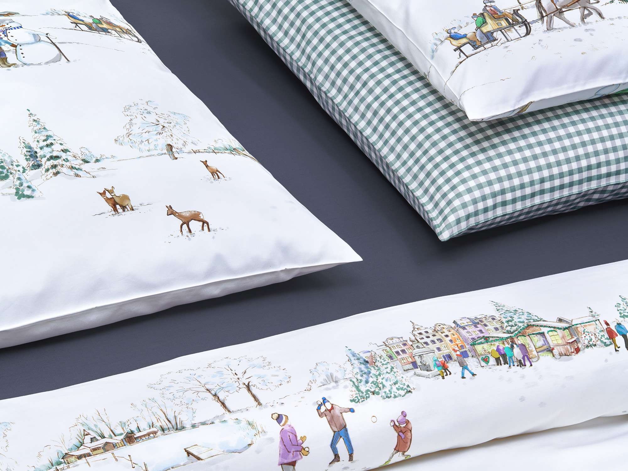 Ch. Fischbacher Winterwonderland Doppelgarnitur – Bild 2