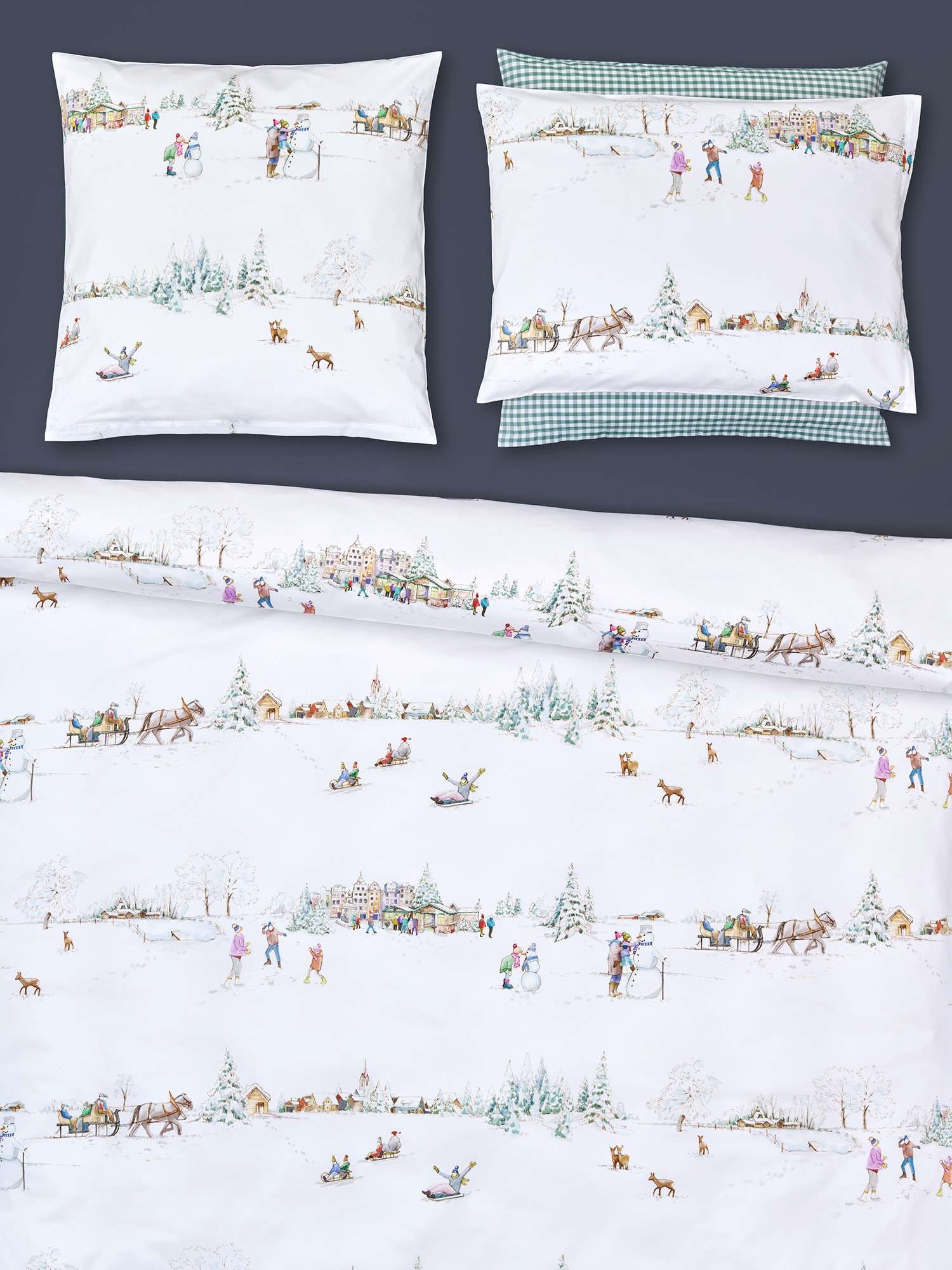 Ch. Fischbacher Winterwonderland Doppelgarnitur – Bild 3